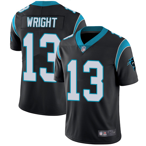 Carolina Panthers Limited Black Youth Jarius Wright Home Jersey NFL Football #13 Vapor Untouchable->women nfl jersey->Women Jersey